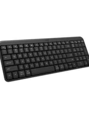 Logitech Bluetooth Compact Keyboard Wireless Full-Size Layout Long Battery Life Black