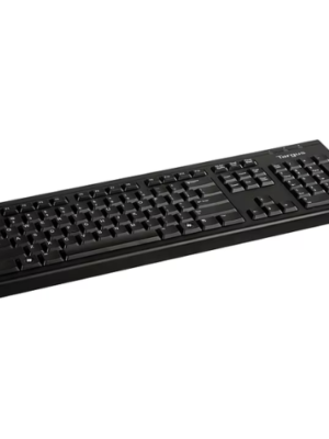 Targus USB Wired Keyboard Full-Size Comfortable Plug-and-Play Black Keyboard