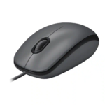 Logitech M100 Wired Optical Mouse 1000 DPI Ambidextrous USB Mouse Gray
